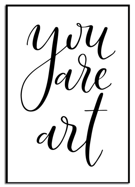 Stenska dekoracija You are art