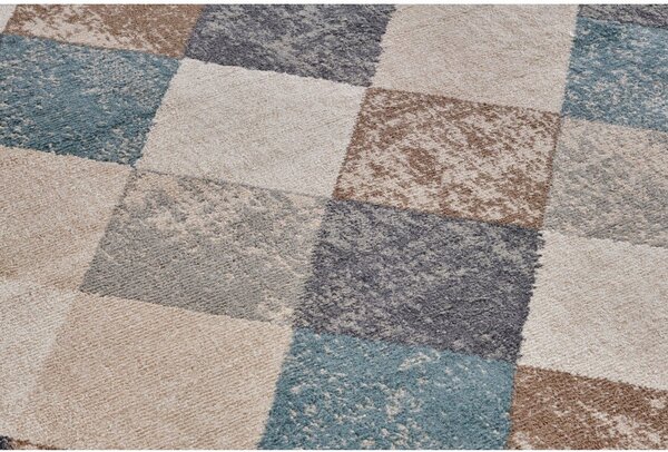 Modra/bež preproga 120x170 cm Terrain – Hanse Home