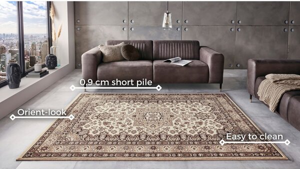 Bež preproga Nouristan Parun Tabriz, 120 x 170 cm