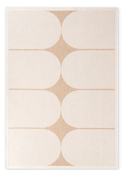 Bež-slonokoščena notranja in zunanja preproga 120x170 cm Duet Bowen – NORTHRUGS