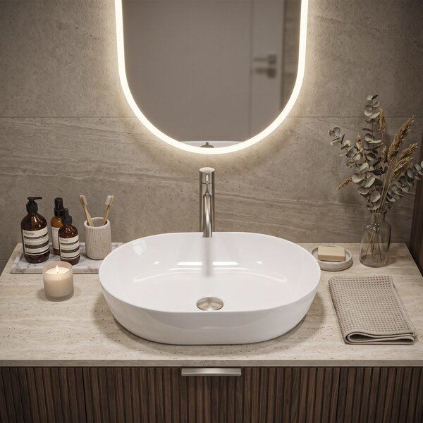 Rea Cleo White 50 umivalnik za pult