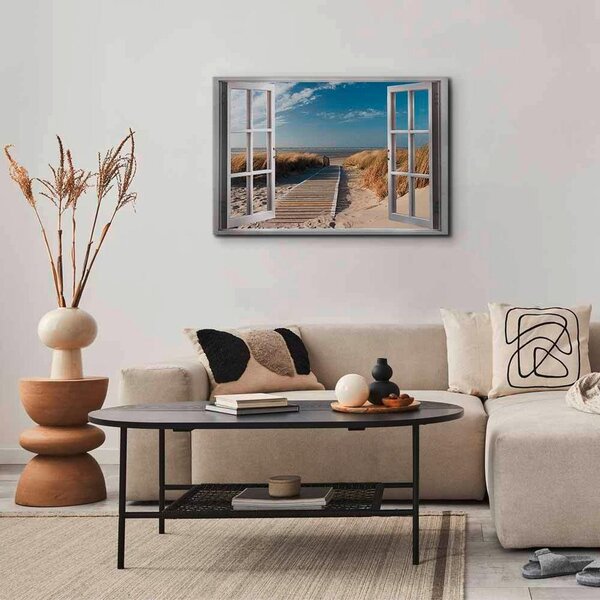 Artgeist Slika Na Platnu View Of The Beach