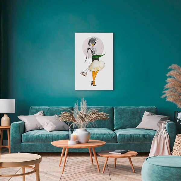 Artgeist Slika Na Platnu Yellow Stocking