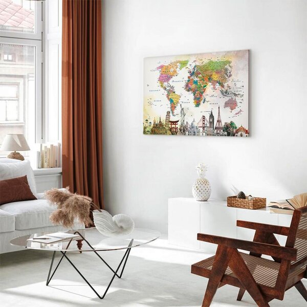 Artgeist Slika Na Platnu Wonders Of The World