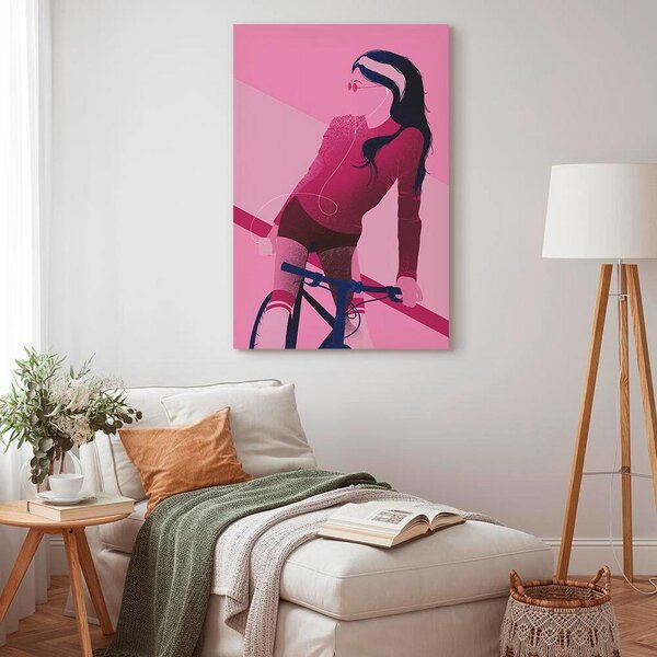 Artgeist Slika Na Platnu Girl On Bicycle