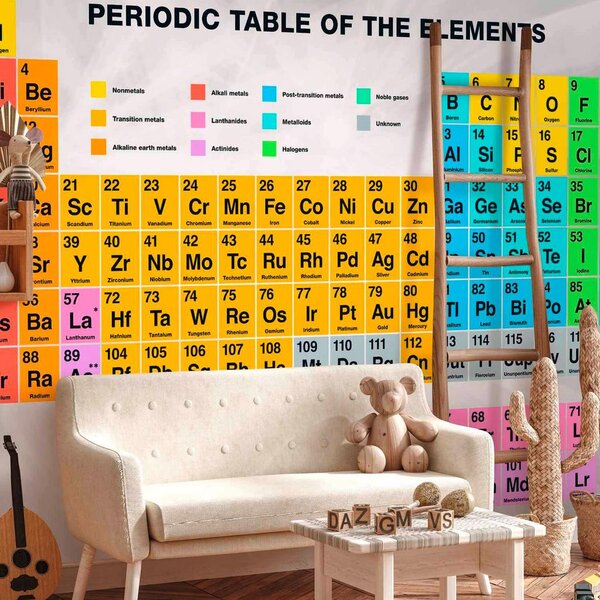 Artgeist Fototapeta Periodic Table Of The Elemnts