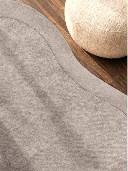 Siva ročno tkana preproga iz mešanice volne 125x200 cm Kari Organic – Villeroy&Boch