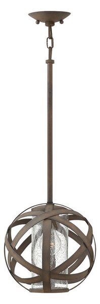 ZUNANJA VISEČA SVETILKA Carson 25.4/43.3 cm