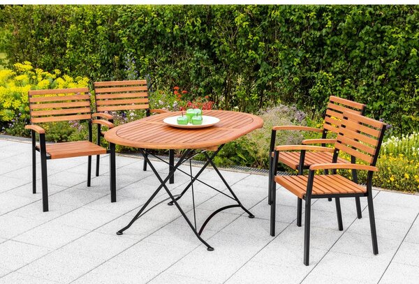 Gardenson Vrtni Stol Schlossgarten, 2 Kos, Masivno