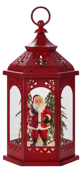 ROLF BOŽIČNA OKRASITEV LATERNA RDEČA 15x0,6W/LED/- MA704975