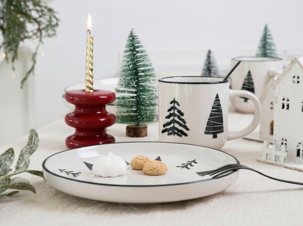 KOMBINIRANI SERVIS Nordic Christmas Black