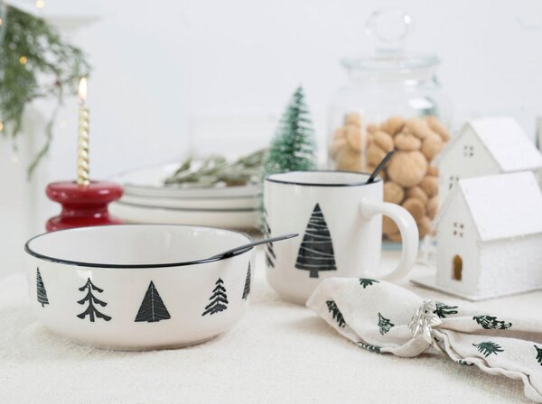 KOMBINIRANI SERVIS Nordic Christmas Black
