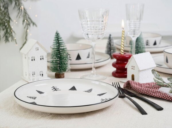 SERVIS ZA ZAJTRK Nordic Christmas Black