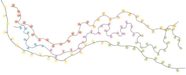 PHILIPS pametna božićna LED rasvjeta CHRISTMAS LIGHT 20M 8721103111432