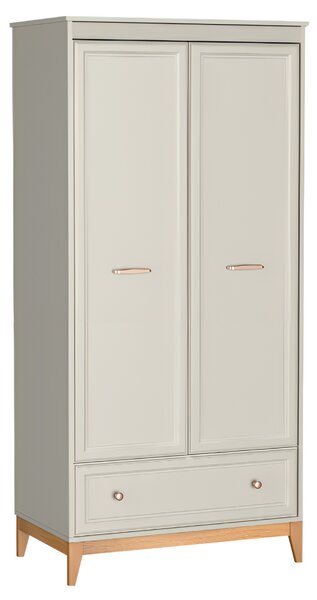 KONDELA Omara, cashmere krem/hrast, VENDY W-10