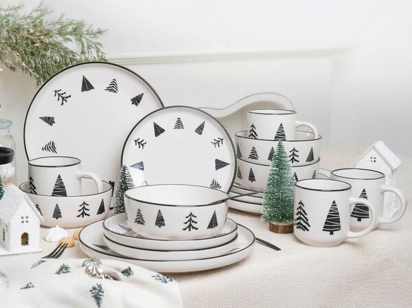 KOMBINIRANI SERVIS Nordic Christmas Black