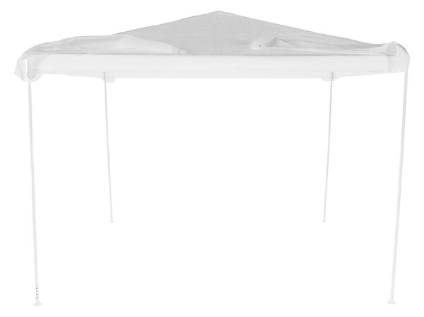 KONDELA Vrtni paviljon/šotor, bela, 3 x 3 m, GOTAN