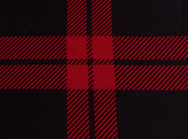 Rjuha iz mikrovlaken ALBURY rdeča 90x200 cm