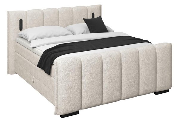 Luca Bessoni Postelja Boxspring Elysia, Bež, 200x220