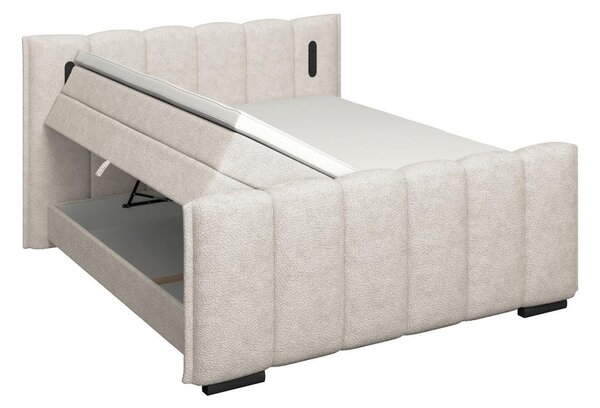 Luca Bessoni Postelja Boxspring Elysia, Bež, 200x220