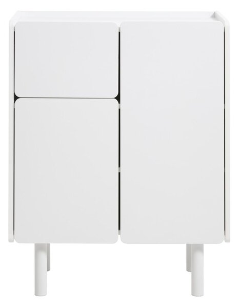 Bela omarica 80x100x40 cm Bera – Unique Furniture