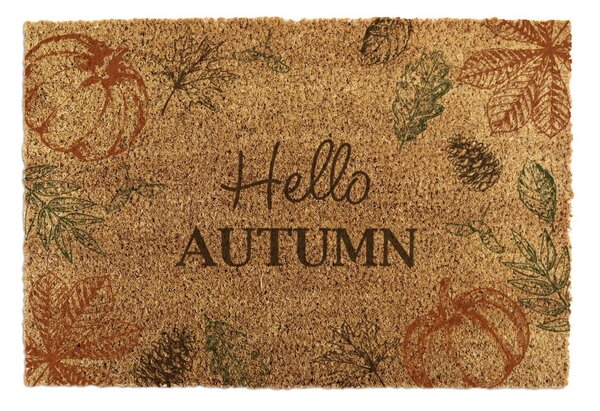 Predpražnik iz kokosovih vlaken 40x60 cm Hello Autumn – Artsy Doormats