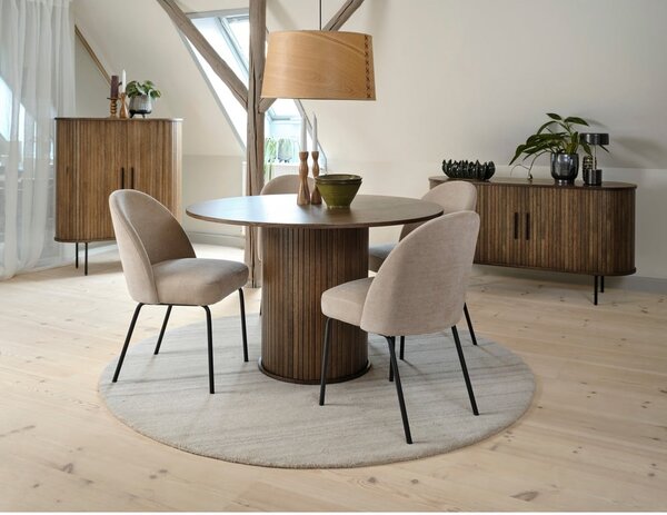 Bež jedilni stol Creston – Unique Furniture