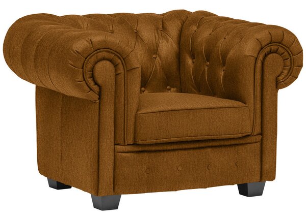 CHESTERFIELD FOTELJ, barve karija tekstil