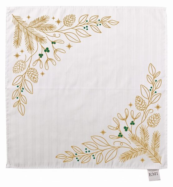 Damast prt Goldie 40x40 cm EMI