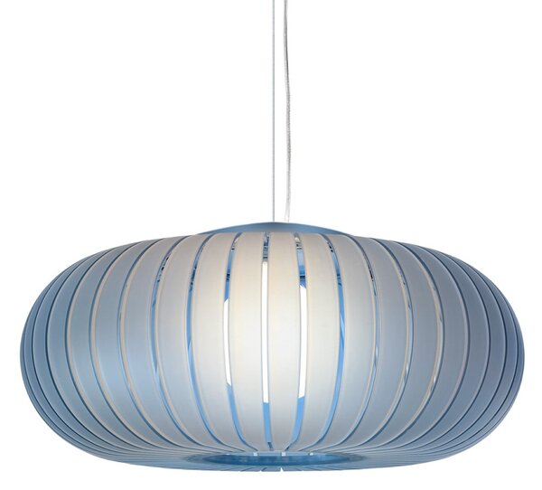 Kartell viseča svetilka Teresa Frozen, nebesno modra, Ø 50 cm, E27, Modra, Dnevna soba / jedilnica, Plastika, Dizajn