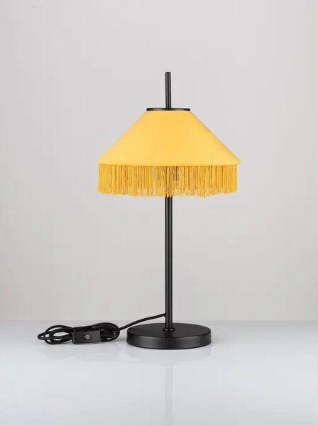 VELVY Stolna svjetiljka Grlo E27 1x12 W IP20 Žuta NL9061129