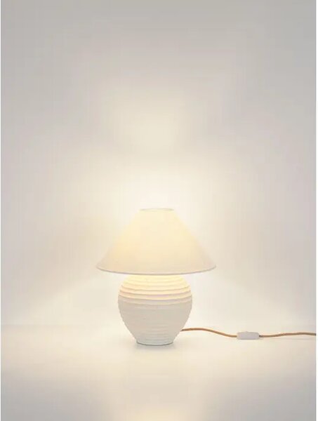 SILIA Stolna svjetiljka Grlo E27 1x12 W IP20 Bijela NL9061151