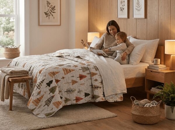 Pregrinjalo za posteljo SOLVANI, barvno Dimenzije: 170 x 210 cm