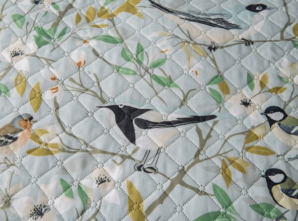 Pregrinjalo za posteljo FLORIBIRD, zeleno Dimenzije: 220 x 240 cm