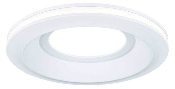 Paulmann LED vgradna svetilka Sormus, bela, premer 10 cm, IP65, komplet 3 kosov, Bela, Kopalnica, Plastika, Sodobni, Vgreznjeni strop
