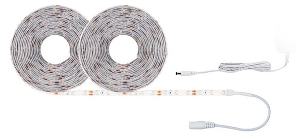 Paulmann SimpLED trakovi, 22 W, 3.000 K, 10 m, prevlečeni, Bela, Dnevna soba / jedilnica, Plastika, Sodobni