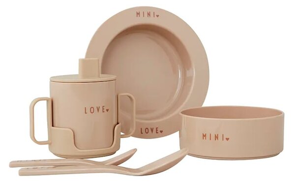Design Letters Otroški komplet za zajtrk Mini Favourite 5-pack