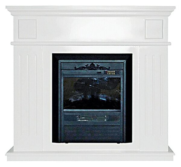 Električni kamin (Bele barve/črne barve, Do x Š x V: 26 x 109 x 100 cm) productname.garantie.plussign BAUHAUS garancija 5 let za naprave na električni