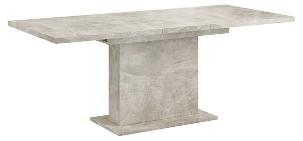 KONDELA Jedilna zložljiva miza, beton, 160-200x90 cm, BOBA
