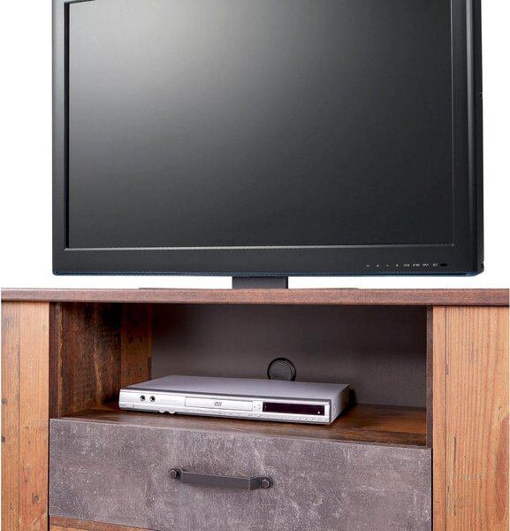 Modern Living Tv-element Ontario, Barva Hrasta, Temno Siva