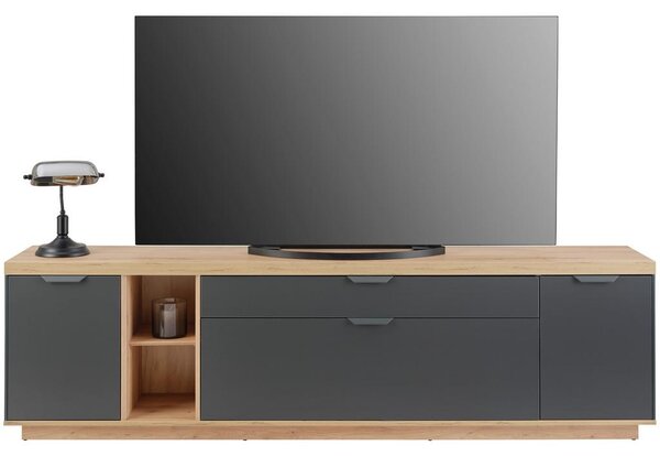Modern Living Tv-element Jake, Antracit, Barva Hrasta