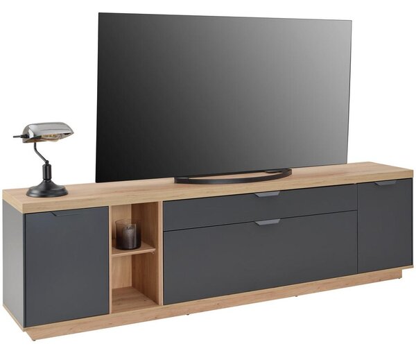 Modern Living Tv-element Jake, Antracit, Barva Hrasta