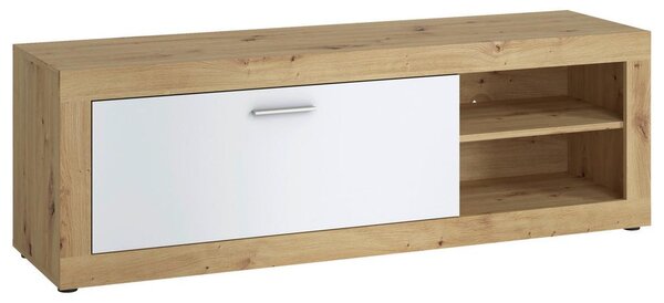 Modern Living Tv-element Brilon, Bela, Barva Hrasta