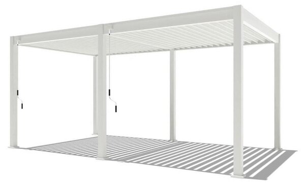 Gardenson Pergola Trumpf, Bela, 3x3,5m