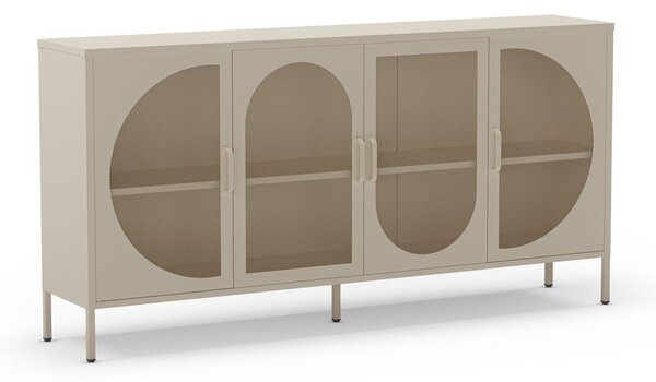 Kremno bela komoda 160x90 cm Tayra – Marckeric