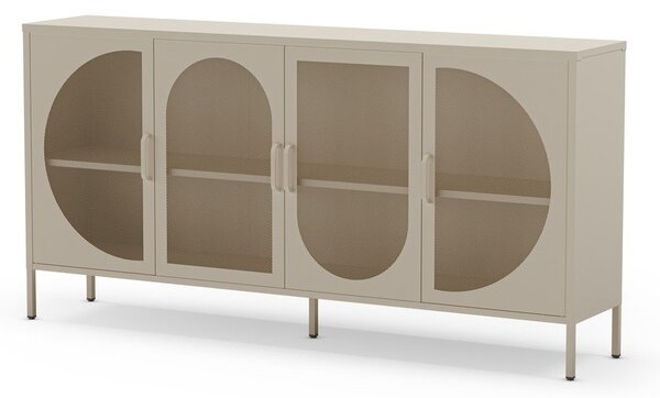 Kremno bela komoda 160x90 cm Tayra – Marckeric