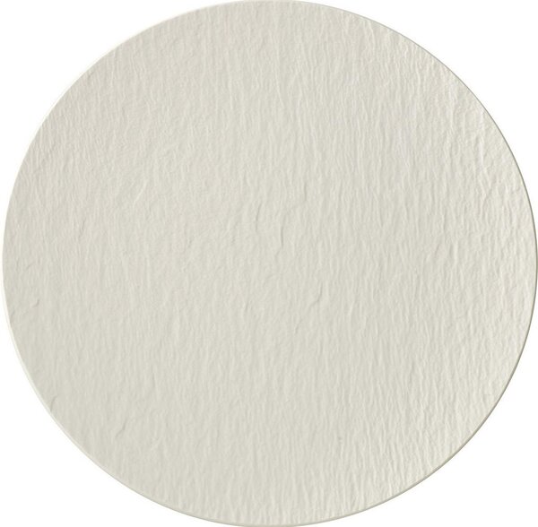 GURMANSKI KROŽNIK Manufacture Rock Blanc 31,5/31,5/2,5 cm