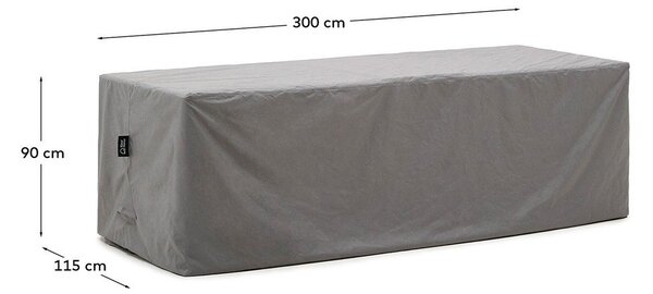 Zaščitna prevleka za vrtno pohištvo 300x115x90 cm Iria – Kave Home