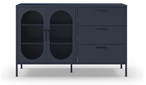 Temno modra komoda 140x90 cm Diora – Marckeric