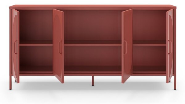 Opečnato oranžna komoda 160x90 cm Tayra – Marckeric
